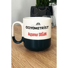 Hedizu Kişiye Özel Odyometrist Pro Kupa Bardak Siyah Isme Özel Tıp Bayramı Hediyeleri