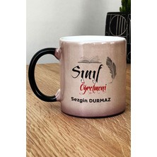 Hedizu Kişiye Özel Erkek Sınıf Öğretmeni Kupa Bardak Sihirli Öğretmenler Günü Hediyesi