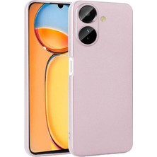 Prolysus Xiaomi Redmi 13C Uyumlu Soft Darbe Kamera Korumalı Dizayn Renkli Yumuşak Silikon Kılıf Arka Kapak + Ekran Koruyucu