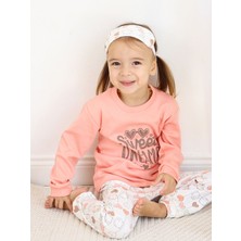 Luggi Baby 1-5 Yaş Kız Çocuk Göz Bantlı Pijama Takımı