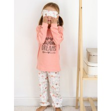 Luggi Baby 1-5 Yaş Kız Çocuk Göz Bantlı Pijama Takımı