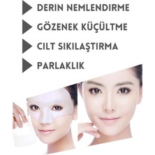 Şeffaflaşan Maske Doğal Kolajen Cilt Maskesi, Yüz Maskesi, Kore Maskesi