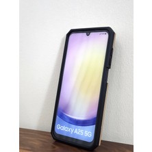 New Level Samsung Galaxy A25 Uyumlu Standlı Altın Rengi Tank Kılıf