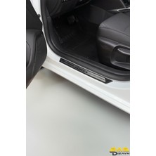 Opel Corsa D Hb Krom Kapı Eşik Koruması 2006-2013 Arası 4 Parça