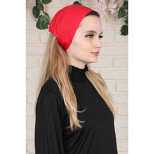 Kadın Bandana Saç Bandı Kırmızı