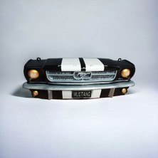 Alin Sanat Evi Ford Mustang Duvar Heykeli - Polyester