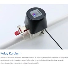 Akıllı Su Gaz Vana Kontrolü