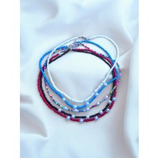 Crystal Atelier Kum Boncuk Incili Tasarım Kolye