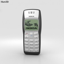 Nokia 1100 Tuşlu Cep Telefonu Siyah