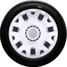 Sjs Sks Toyota Jant Kapağı 14 Inc Kırılmaz 1 Takım 4 Adet NO:204