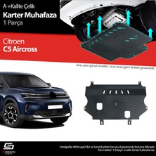 Drs Tuning S-Dizayn Citroen C5 Aircross Çelik Karter Muhafaza 2017 Üzeri A+ Kalite