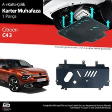 Drs Tuning S-Dizayn Citroen C4 Çelik Karter Muhafaza 2021 Üzeri A+ Kalite