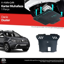 Drs Tuning S-Dizayn Dacia Duster Çelik Karter Muhafaza 2018-2023 A+ Kalite