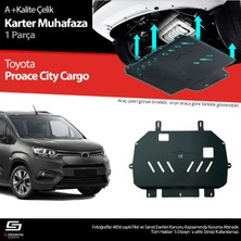 Drs Tuning S-Dizayn Toyota Proace City Cargo Çelik Karter Muhafaza 2018 Üzeri A+ Kalite