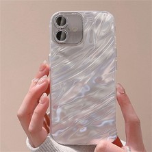 Zebana Apple iPhone 16 Plus Uyumlu Kılıf Zebana Dazz Silikon Kılıf Gri