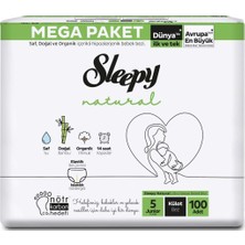 Sleepy Natural Külot Bez Mega Paket 5 Beden 11-18 kg 100 Adet