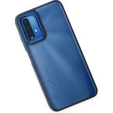 FUJİMAX Xiaomi Redmi 9t Kılıf Kenarı Silikon Arkası Darbelere Karşı Sert Pc Dora Kapak