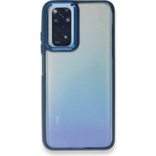 FUJİMAX Xiaomi Redmi Note 11 Pro Kılıf Kenarı Silikon Arkası Darbelere Karşı Sert Pc Dora Kapak