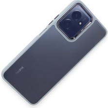 FUJİMAX Xiaomi Redmi Note 12 4g Kılıf Kenarı Silikon Arkası Darbelere Karşı Sert Pc Dora Kapak