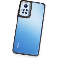 FUJİMAX Xiaomi Redmi Note 12 Pro 4g Kılıf Kenarı Silikon Arkası Darbelere Karşı Sert Pc Dora Kapak