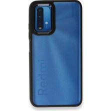 FUJİMAX Xiaomi Redmi 9t Kılıf Kenarı Silikon Arkası Darbelere Karşı Sert Pc Dora Kapak