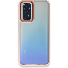 FUJİMAX Xiaomi Redmi Note 11 Pro Kılıf Kenarı Silikon Arkası Darbelere Karşı Sert Pc Dora Kapak