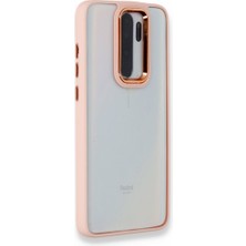 FUJİMAX Xiaomi Redmi Note 8 Pro Kılıf Kenarı Silikon Arkası Darbelere Karşı Sert Pc Dora Kapak