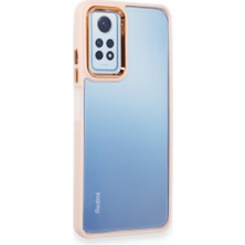 FUJİMAX Xiaomi Redmi Note 12 Pro 4g Kılıf Kenarı Silikon Arkası Darbelere Karşı Sert Pc Dora Kapak