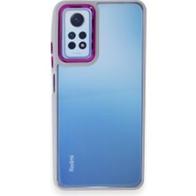 FUJİMAX Xiaomi Redmi Note 12 Pro 4g Kılıf Kenarı Silikon Arkası Darbelere Karşı Sert Pc Dora Kapak