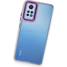 FUJİMAX Xiaomi Redmi Note 12 Pro 4g Kılıf Kenarı Silikon Arkası Darbelere Karşı Sert Pc Dora Kapak