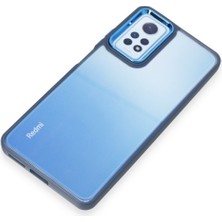 FUJİMAX Xiaomi Redmi Note 12 Pro 4g Kılıf Kenarı Silikon Arkası Darbelere Karşı Sert Pc Dora Kapak