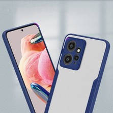 FUJİMAX Xiaomi Redmi Note 12 4g Kılıf Kamera Korumalı Pastel Renkli Esnek Silikon Platin Kapak