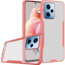 FUJİMAX Xiaomi Redmi Note 12 Pro 5g Kılıf Kamera Korumalı Pastel Renkli Esnek Silikon Platin Kapak