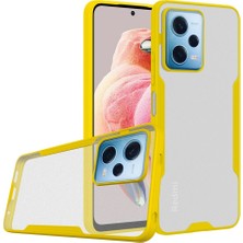 FUJİMAX Xiaomi Redmi Note 12 Pro 5g Kılıf Kamera Korumalı Pastel Renkli Esnek Silikon Platin Kapak