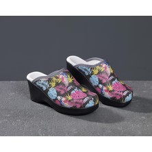 Dr. Mitra Dolgu Topuklu Kadın Sabo Terlik