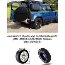 Narnuga Renault Kangoo 2008 Uyumlu Araba,oto,araç Stepne Kılıfı 17-18 Inç