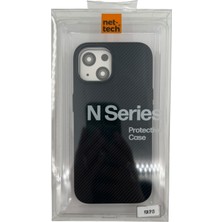 Nettech Apple iPhone 15 Uyumlu NT-N017 Carbon Arka Koruma Kılıf