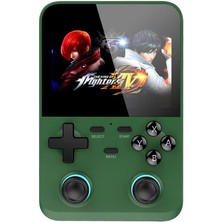 Konsol Plus D007 Plus Android Taşınabilir Retro El Atarisi Game 64 GB Hd IPS 3.5 Ekran -10.000+ Oyunlu Yeşil