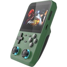 Konsol Plus D007 Plus Android Taşınabilir Retro El Atarisi Game 64 GB Hd IPS 3.5 Ekran -10.000+ Oyunlu Yeşil