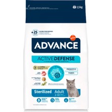 Advance Cat Sterilized Turkey 1,5Kg Kısırlaştırılmış Kedi Maması