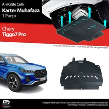 Drs Tuning S-Dizayn Chery Tiggo 7 Pro Çelik Karter Muhafaza 2022 Üzeri A+ Kalite