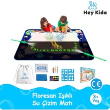 Heykida Işıklı Sihirli Su Çizim Matı 80*60 Cm