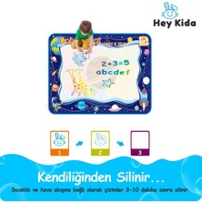 Heykida Işıklı Sihirli Su Çizim Matı 80*60 Cm