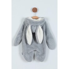 Asel Kids Aselkids Kulaklı Fermuarlı Welsoft Bebe Tulum