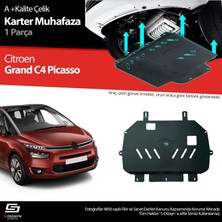 Drs Tuning S-Dizayn Citroen C4 G. Picasso Çelik Karter Muhafaza 2013-2020 A+ Kalite