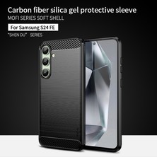 Cool-M Samsung Galaxy S24 Fe Tpu Kılıf Karbon Fiber Doku Telefon Kapağı (Yurt Dışından)