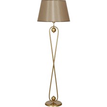 Woodhub Forever Statik Eskitme Mat Gold Metal Lambader