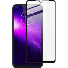 İmak Motorola One Makro / G8 Play Için Imak Tam Ekran Temperli Gl Film Pro+ S (Yurt Dışından)