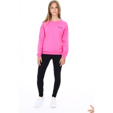 Toontoy Kız Çocuk Baskılı Taytlı Takım