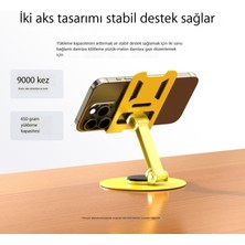 Qinyue Cep Telefonu Tutucusu, Tablet, Döndürülebilir, Çok Fonksiyonlu, Taşınabilir, Içi Boş Soğutmalı Masaüstü Katlanır Tutucu (Yurt Dışından)